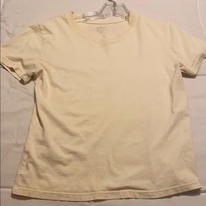 Brandy Melville Yellow Shirt